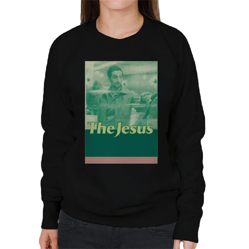 soft sports hoodierelaxed fit sports hoodieThe Big Lebowski The Jesus Retro Women's Sweatshirt