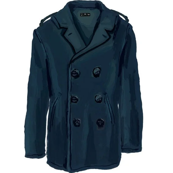 cozy coatU.S. Navy Peacoat