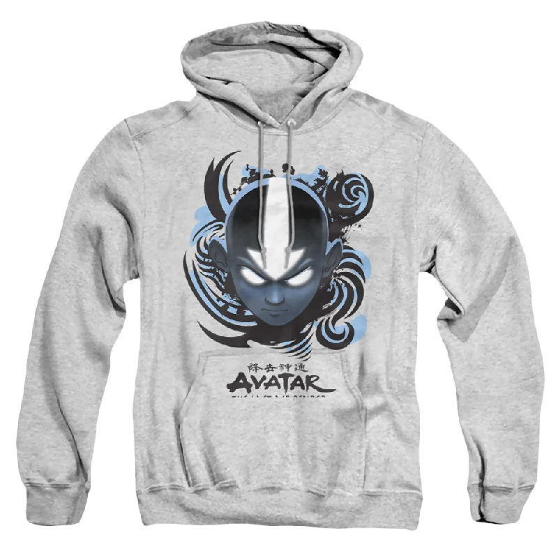 comfy hoodieAvatar The Last Airbender Airbender Blue And Black Kanji - Pullover Hoodie