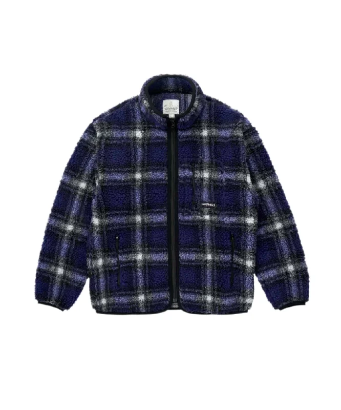 warm jacketGramicci Shadow Plaid Sherpa Jacket