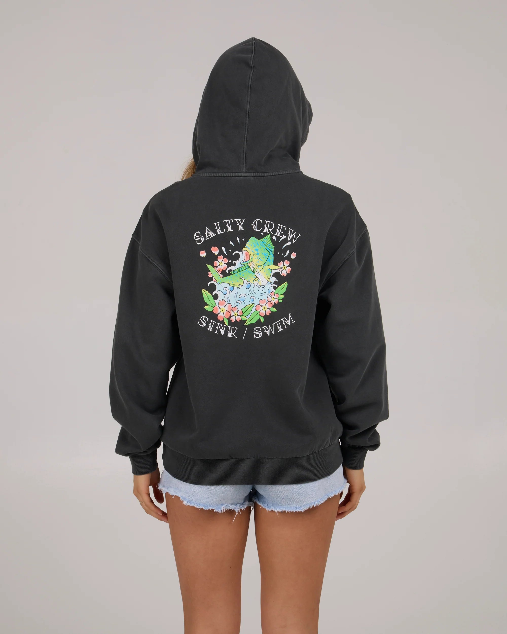 casual pullover hoodiesleek workout sweatshirtSalty Crew Womens Hopper Pullover Hoodie