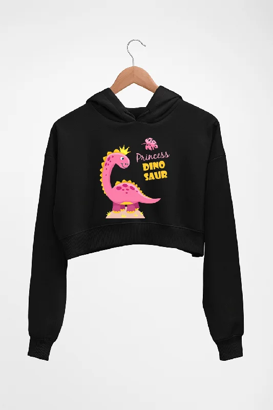 graphic hooded sweatshirtDinosaur Crop HOODIE FOR WOMEN