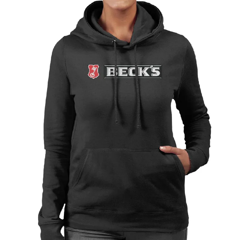 soft pullover hoodieBeck's Key Logo Women's Hooded Sweatshirt