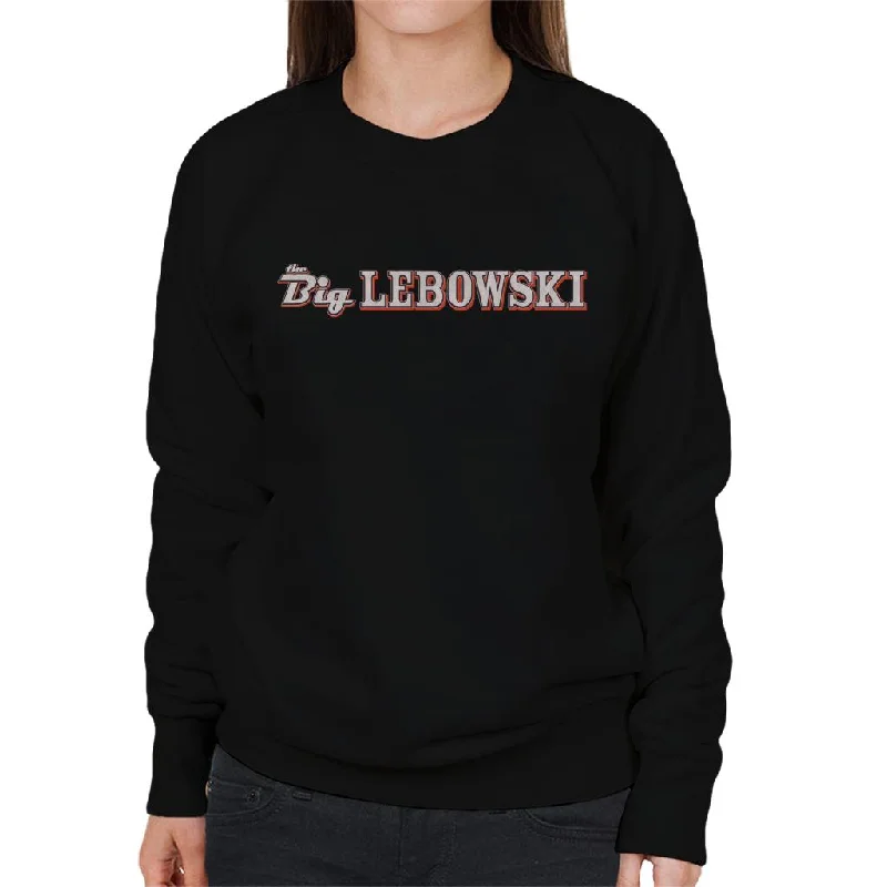 slim-fit hooded sweatshirtfitness hoodie for trainingThe Big Lebowski Text Logo Women's Sweatshirt