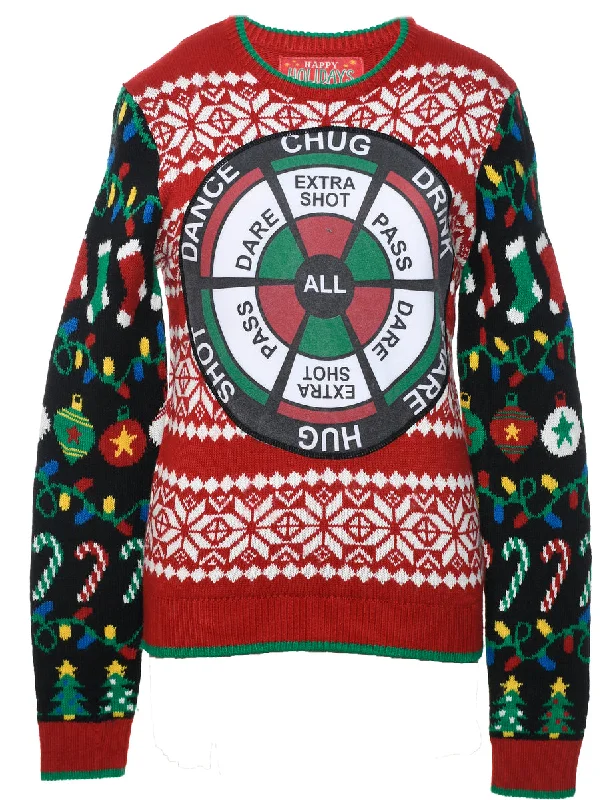 zip-up jacketNordic Christmas Jumper - S