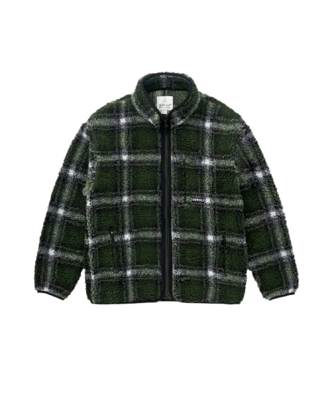 OLIVE SHADOW PLAID