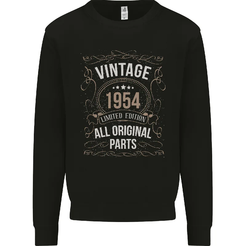 fashion hooded jackettrendy sports sweatshirt70th Birthday Limited Edition 1954 Mens Sweatshirt Jumper