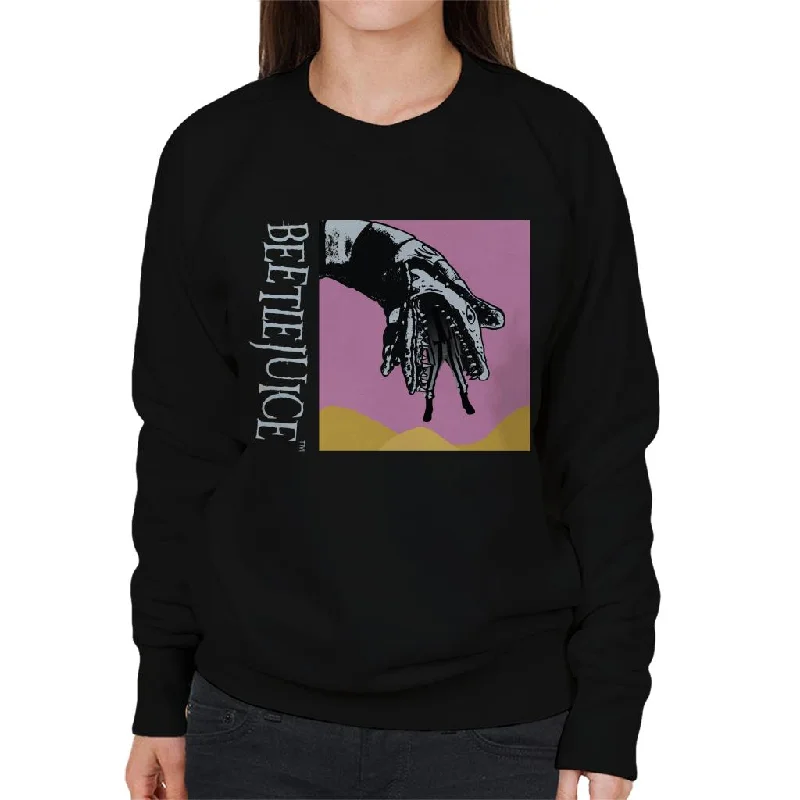 performance hoodieworkout style hoodieBeetlejuice Sandworm Pink Sky Women's Sweatshirt