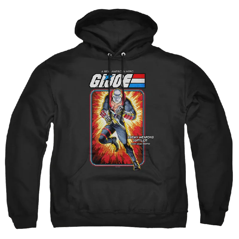 sporty hooded sweatshirtG.I. Joe Destro Card - Pullover Hoodie