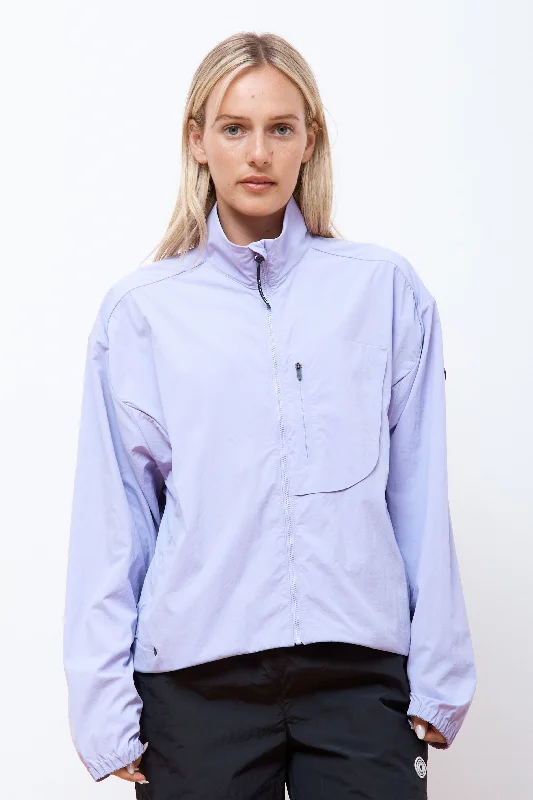 casual trench coatCropped Recycled DWR Jacket Lilac