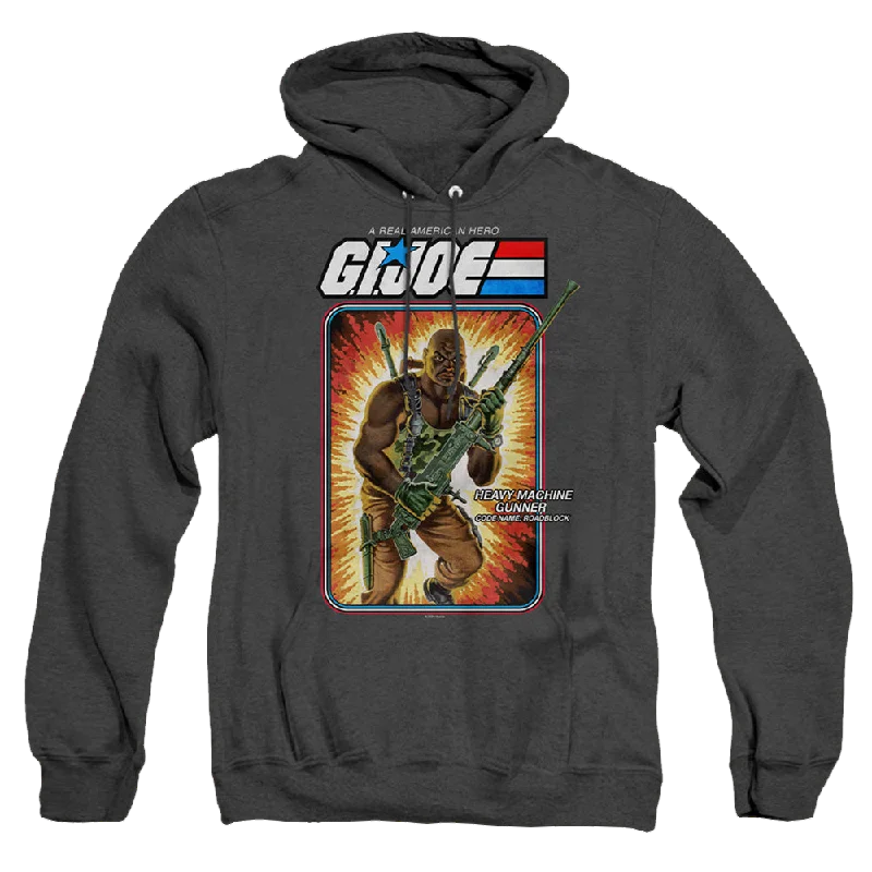 chic pullover hoodieG.I. Joe Roadblock Card - Heather Pullover Hoodie