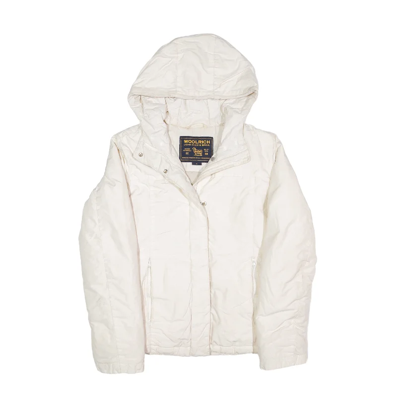 sleek jacketWOOLRICH Puffer Jacket White Womens S