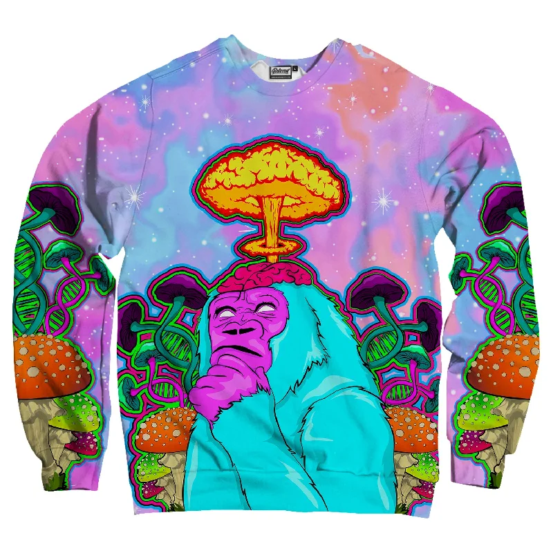 fashionable hoodiestylish athletic hoodieStoned Ape Psychedelic Unisex Sweatshirt