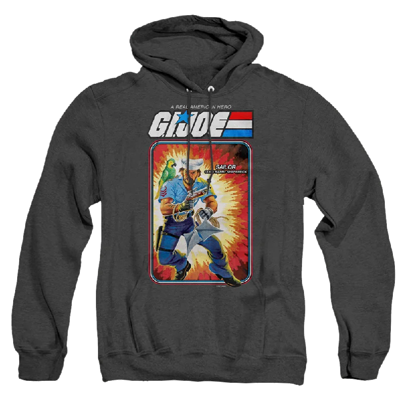 casual fit hoodieG.I. Joe Shipwreck Card - Heather Pullover Hoodie