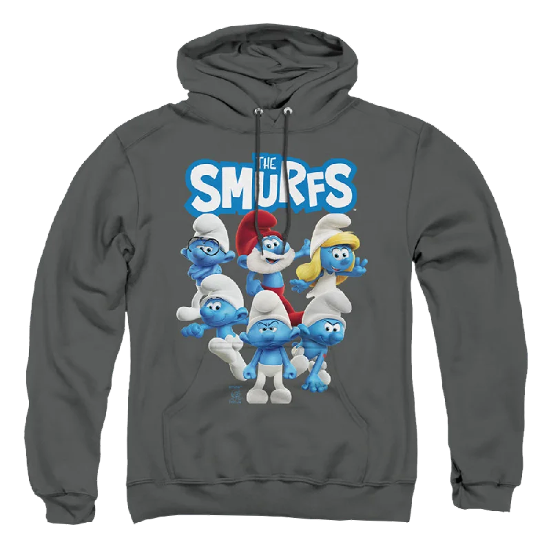 lightweight hooded sweatshirtThe Smurfs Group Shot - Pullover Hoodie