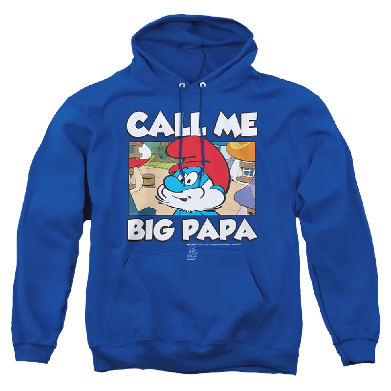 sports hoodieThe Smurfs Call Me Big Papa - Pullover Hoodie