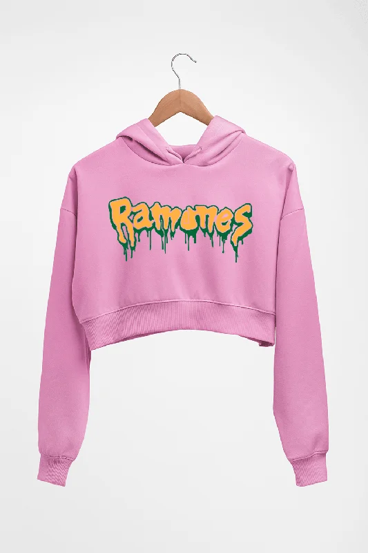 cool street hoodieRamones Crop HOODIE FOR WOMEN