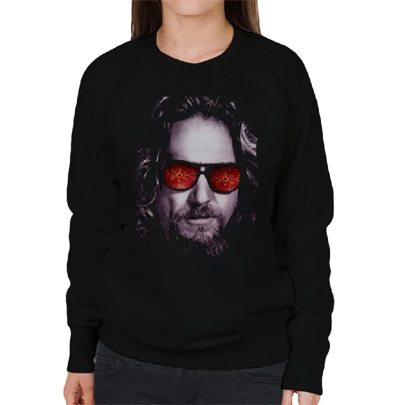 modern hoodiebreathable gym hoodieThe Big Lebowski The Dude Face Carpet Shades Women's Sweatshirt