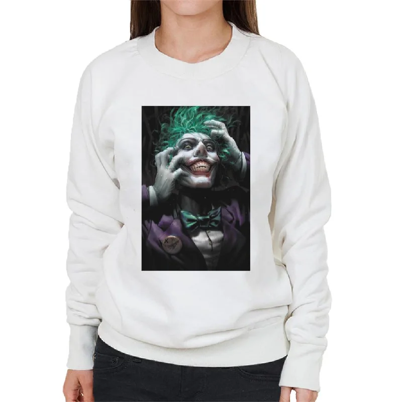 versatile hoodieloose fit athletic hoodieBatman Halloween Joker Dceased Madness Women's Sweatshirt