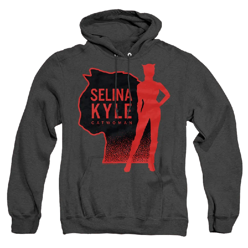 high-fashion hoodieThe Batman (2022) Selina Kyle Catwoman - Heather Pullover Hoodie