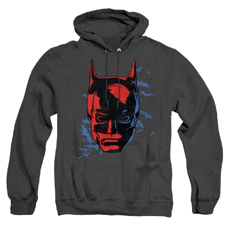 cool street hoodieThe Batman (2022) Shadowed Headshot - Heather Pullover Hoodie