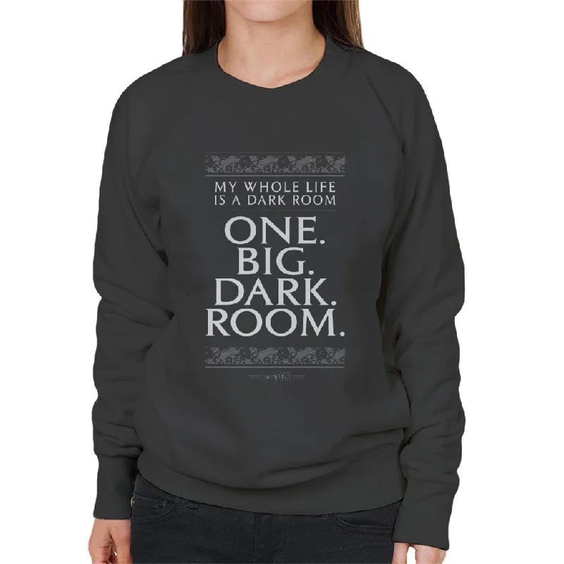 fleece hoodiestylish training hoodieBeetlejuice My Whole Life Is A Dark Room Women's Sweatshirt