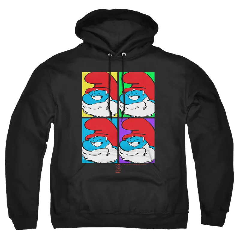 premium zip-up hoodieThe Smurfs Tiles - Pullover Hoodie