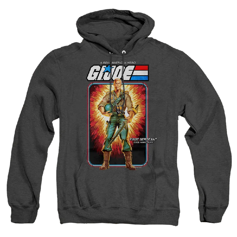 fashion casual hoodieG.I. Joe Duke Card - Heather Pullover Hoodie