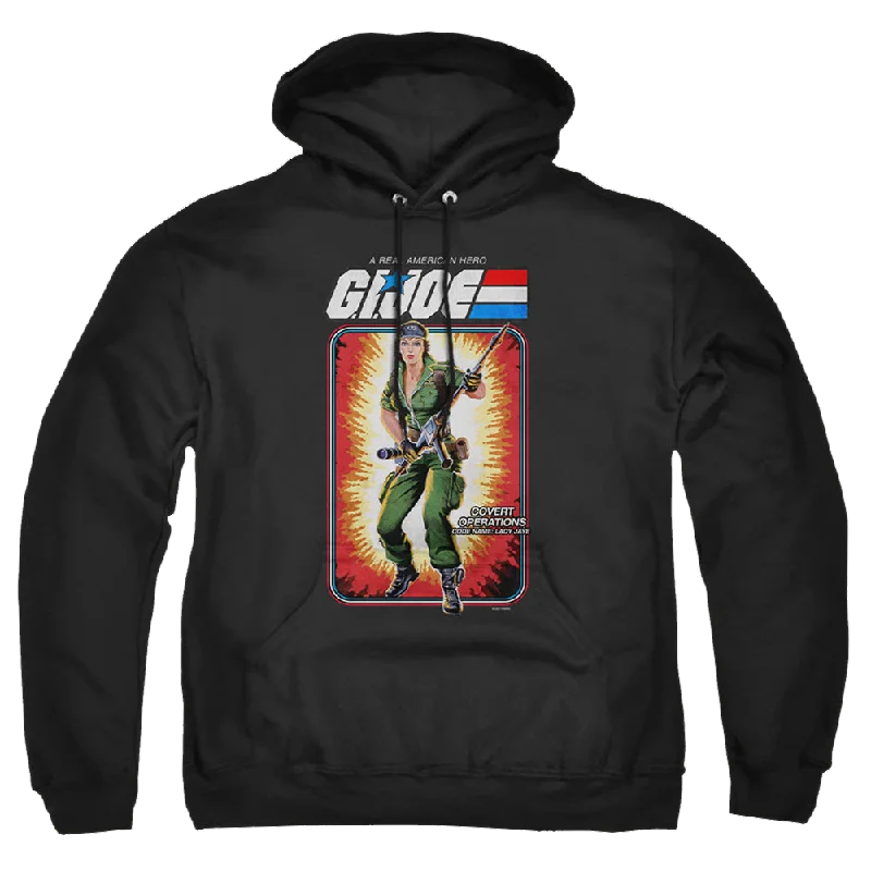 sleek hoodieG.I. Joe Lady Jaye Card - Pullover Hoodie