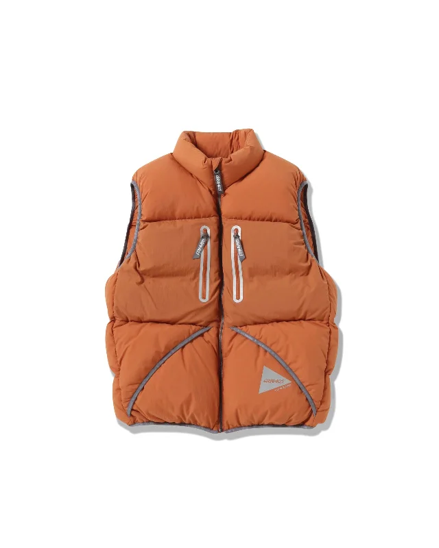 fashion coat with hoodGramicci x and wander Women's Down Vest