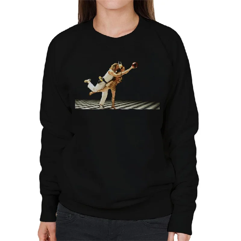 stylish hoodiecool activewear hoodieThe Big Lebowski The Dude And Maude Bowling Dream Sequence Women's Sweatshirt