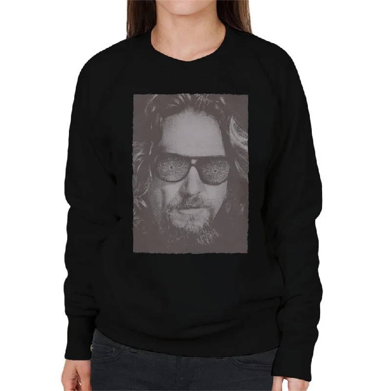 bold hoodie with logofashion sportswear hoodieThe Big Lebowski The Dude Face Carpet Shades Nostalgia Women's Sweatshirt