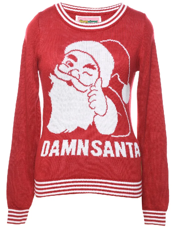 lightweight coatSanta Claus Christmas Jumper - S