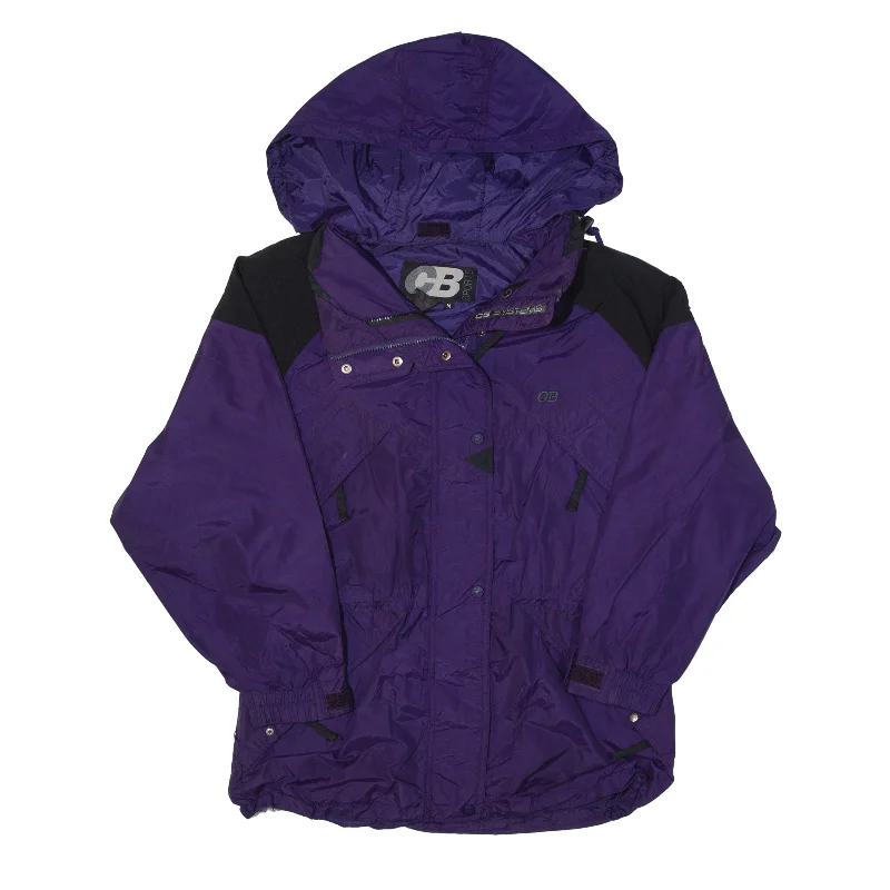 classic jacketCB SPORTS Rain Jacket Purple 90s Womens M